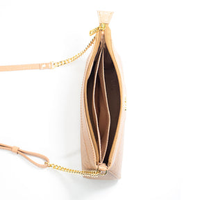 Bolsa Feminina Canvas Crossbody Helo - Tan