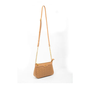 Bolsa Feminina Canvas Crossbody Helo - Tan
