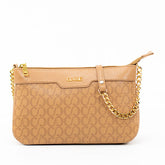 Bolsa Feminina Canvas Crossbody Helo - Tan