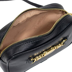 Bolsa de Couro Camera Bag Belle - Preto