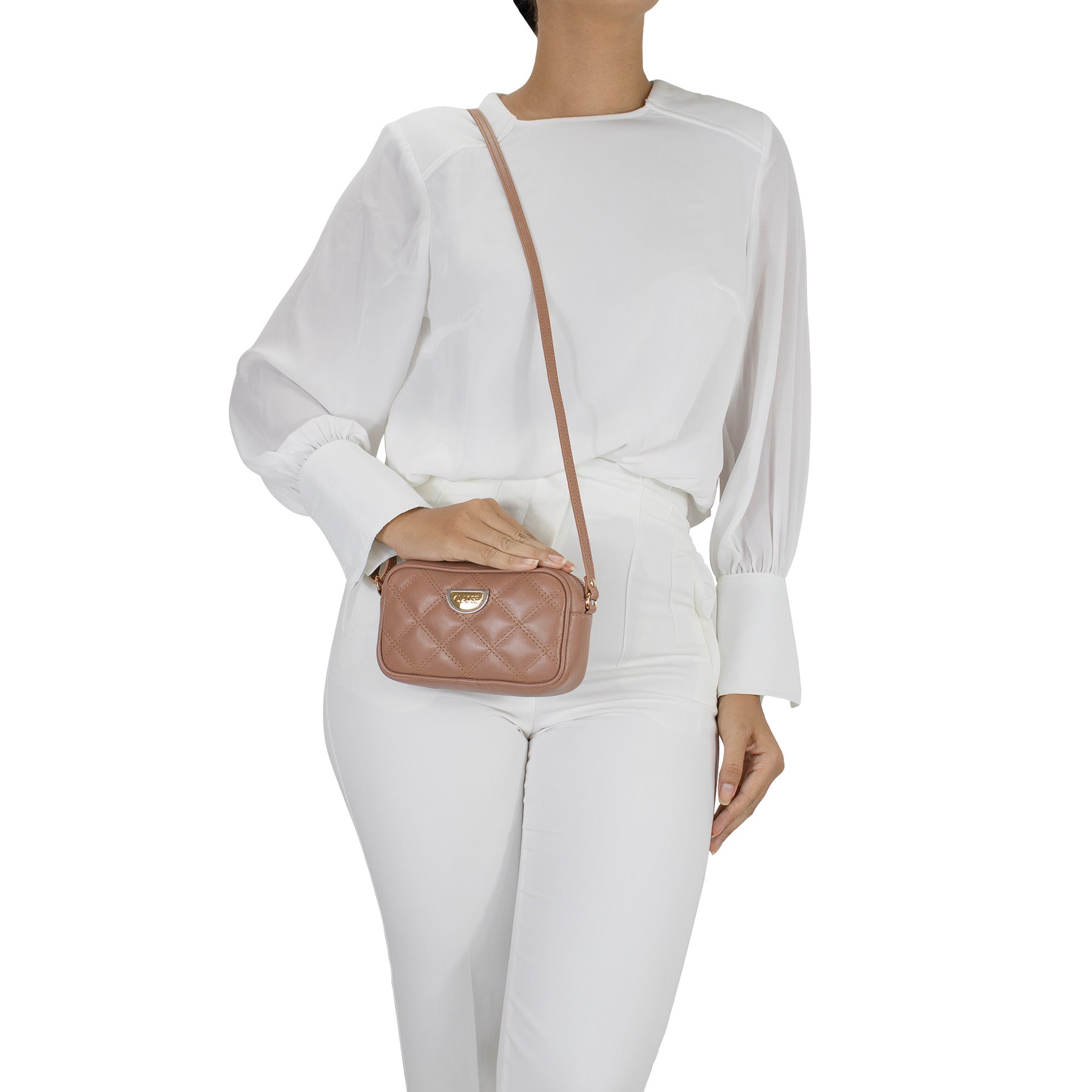 Bolsa de Couro Camera Bag - Maia