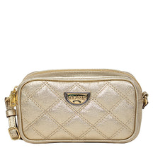 Bolsa de Couro Camera Bag Maia - Ouro