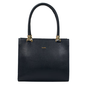Bolsa de Couro Shopping Bag Valen - Marinho