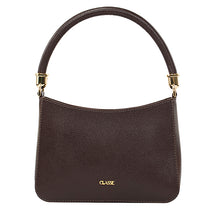 Bolsa de Couro Crossbody Valen - Chocolate