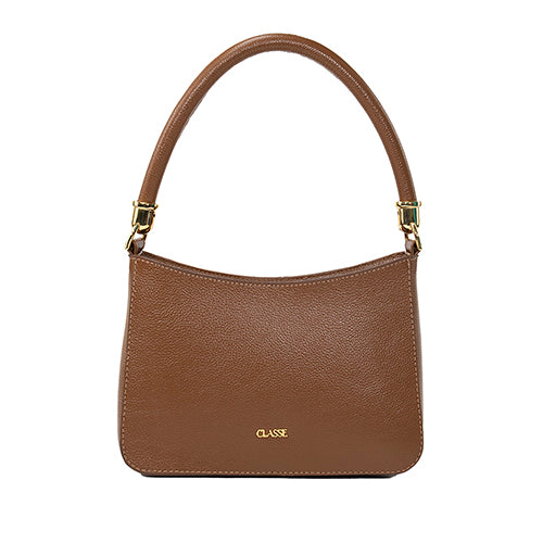 Bolsa de Couro Crossbody Valen - Nocciola