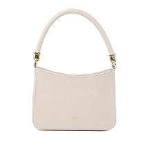 Bolsa de Couro Crossbody Valen - Creme
