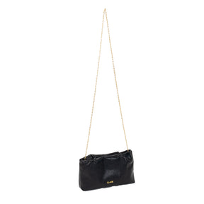 Bolsa de Couro Crossbody Tati - Preto Soft