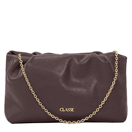 Bolsa de Couro Crossbody Tati - Chocolate