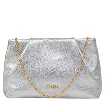 Bolsa de Couro Crossbody Tati - Prata