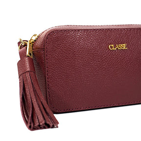 Bolsa de Couro Camera Bag Malu - Ruby