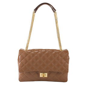 Bolsa Tiracolo de Couro Lauren - Grande