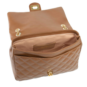 Bolsa Tiracolo de Couro Lauren - Grande