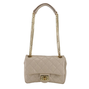 Bolsa Tiracolo de Couro Lauren - Média