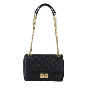 Bolsa Tiracolo de Couro Lauren - Média