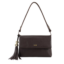 Bolsa de Couro Tiracolo Fendi - Chocolate