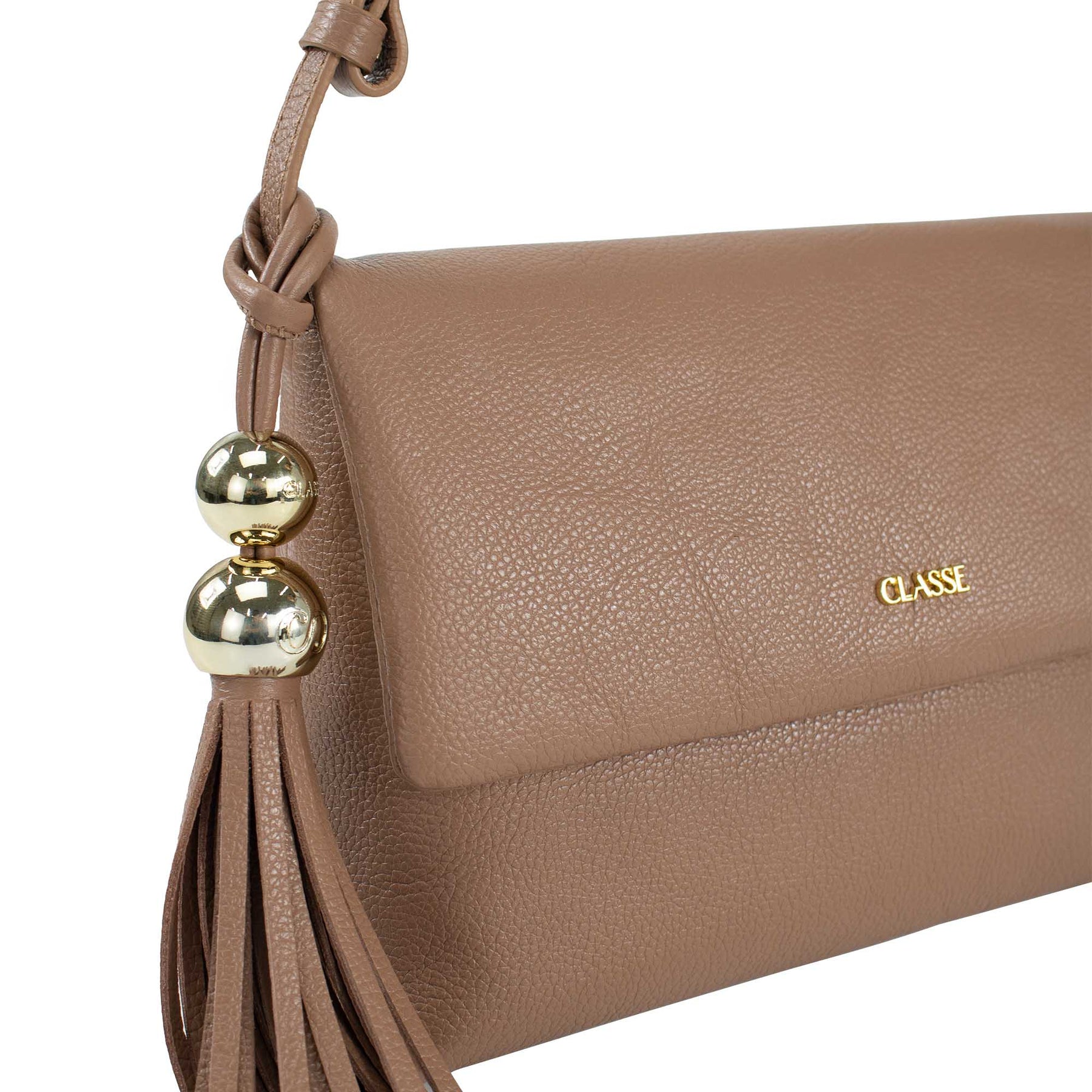 Bolsa de Couro Tiracolo Fendi - Floater Mocaccino