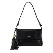 Bolsa de Couro Tiracolo Fendi - Preto