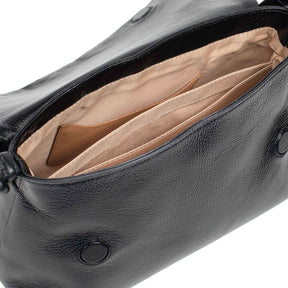 Bolsa de Couro Tiracolo Fendi - Preto