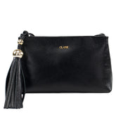 Bolsa de Couro Crossbody Fendi - Preto