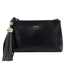Bolsa de Couro Crossbody Fendi - Preto