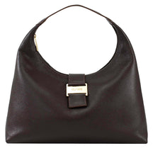 Bolsa de Couro Hobo Alice - Chocolate