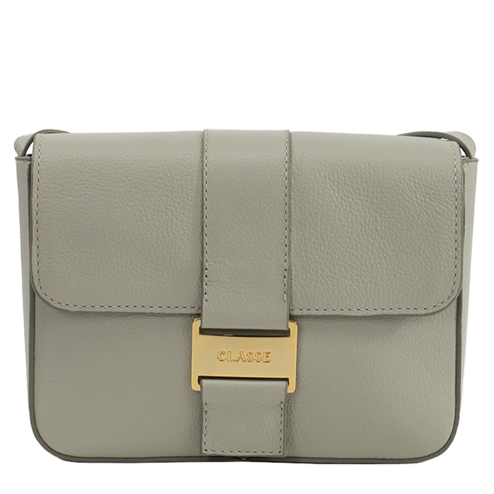 Bolsa de Couro Tiracolo Alice - Floater Verde Pastel