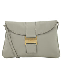 Bolsa de Couro Tiracolo Alice - Floater Verde Pastel
