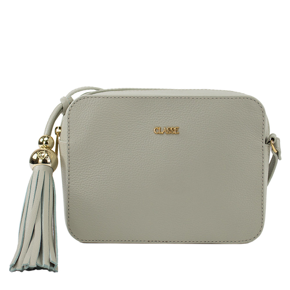 Bolsa de Couro Camera Bag Fendi - Floater Verde Pastel