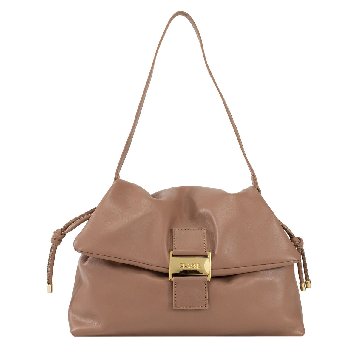 Bolsa de Couro Tiracolo Alice - Floater Mocacchino