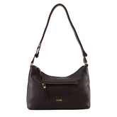 Bolsa Crossbody de Couro Becca - Chocolate