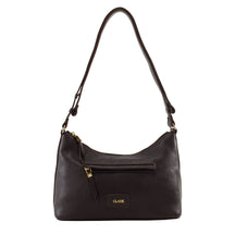 Bolsa Crossbody de Couro Becca - Chocolate