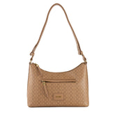 Bolsa Crossbody Canvas Becca  - Tan/Tan