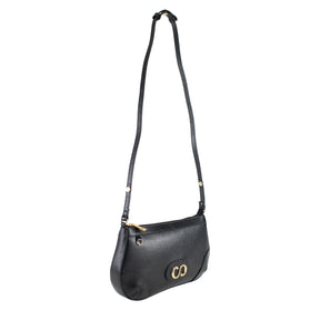 Bolsa Crossbody de Couro Maiorca - Preto