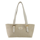 Bolsa de Ombro Canvas Becca - Creme/Off White