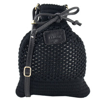 Bolsa Crossbody de Crochê Sol - Preto