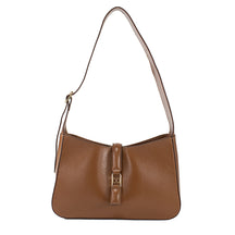 Bolsa de Ombro de Couro Liéri - Nocciola