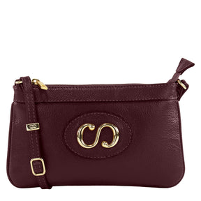 Bolsa Crossbody de Couro Mini Maiorca