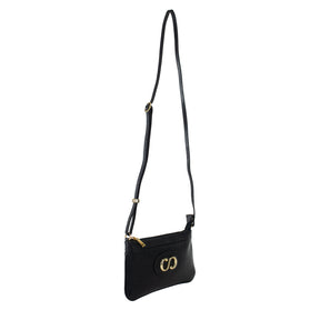 Bolsa Crossbody de Couro Mini Maiorca - Preto