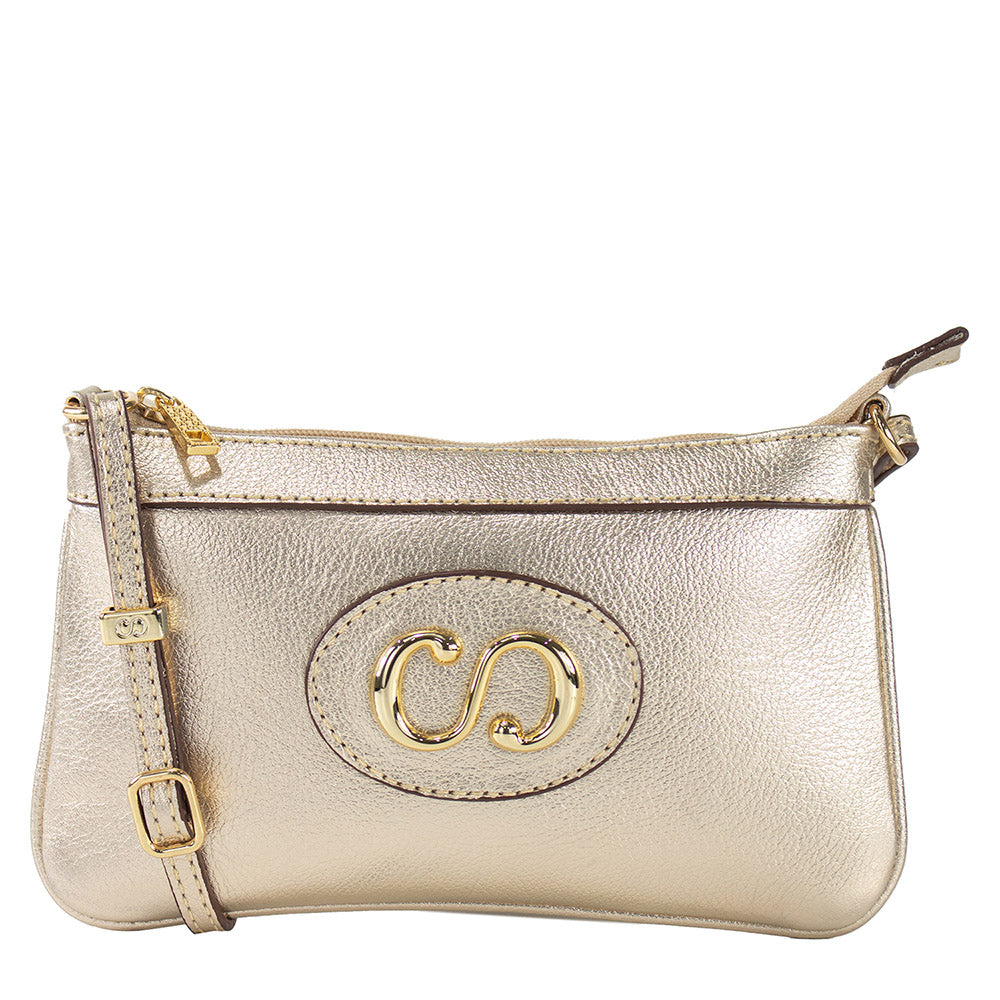 Bolsa Crossbody de Couro Mini Maiorca