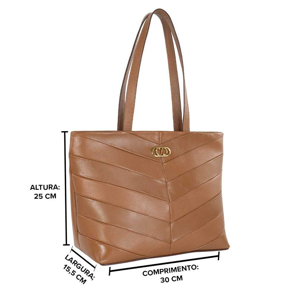 Bolsa Shopping Bag de Couro - Valen