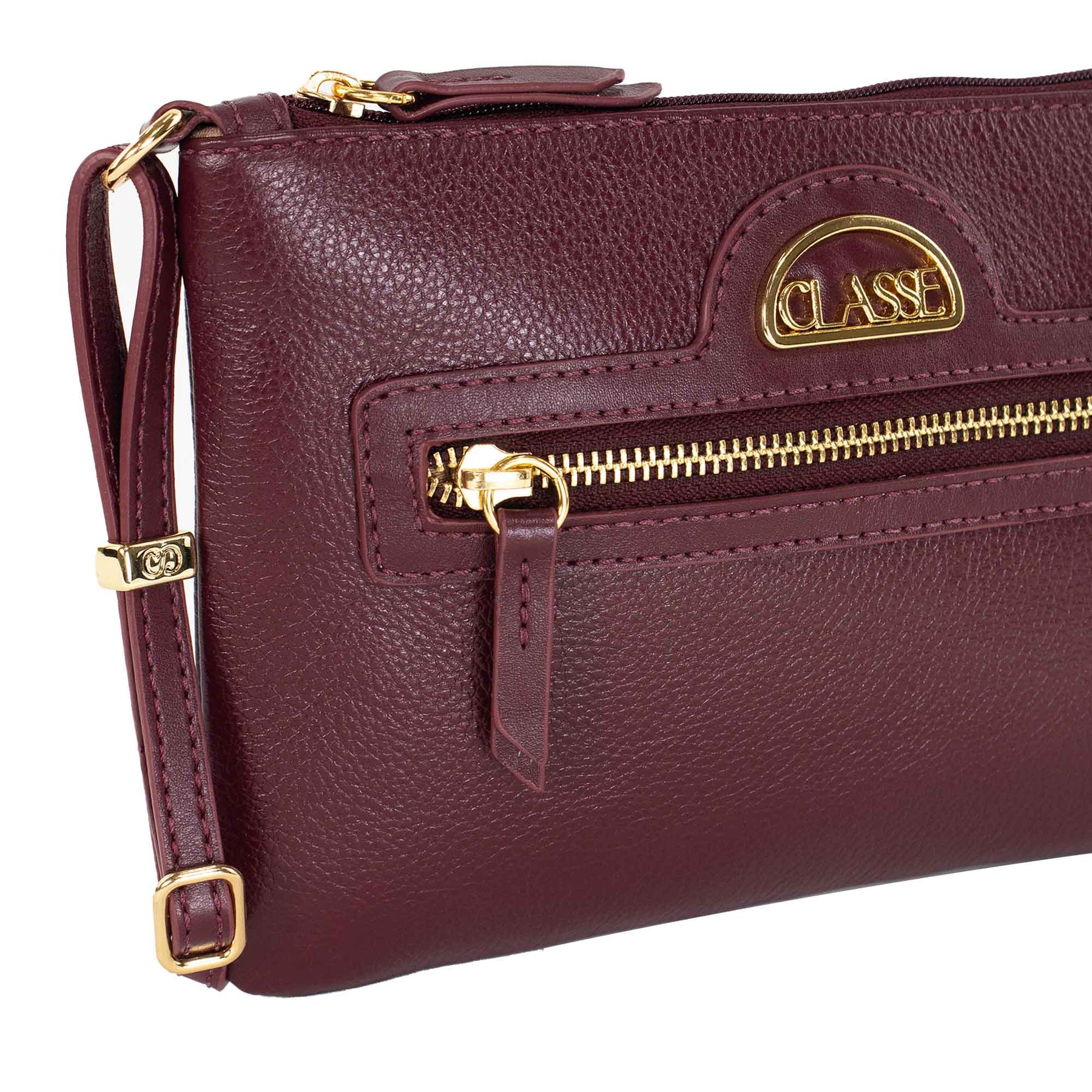 Bolsa Crossbody de Couro - Mini Brune