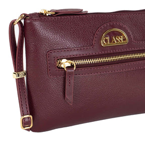 Bolsa Crossbody de Couro - Mini Brune