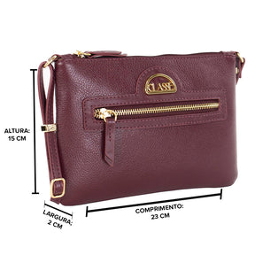 Bolsa Crossbody de Couro - Mini Brune