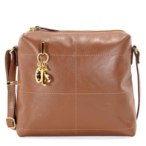 Bolsa Crossbody de Couro Diva