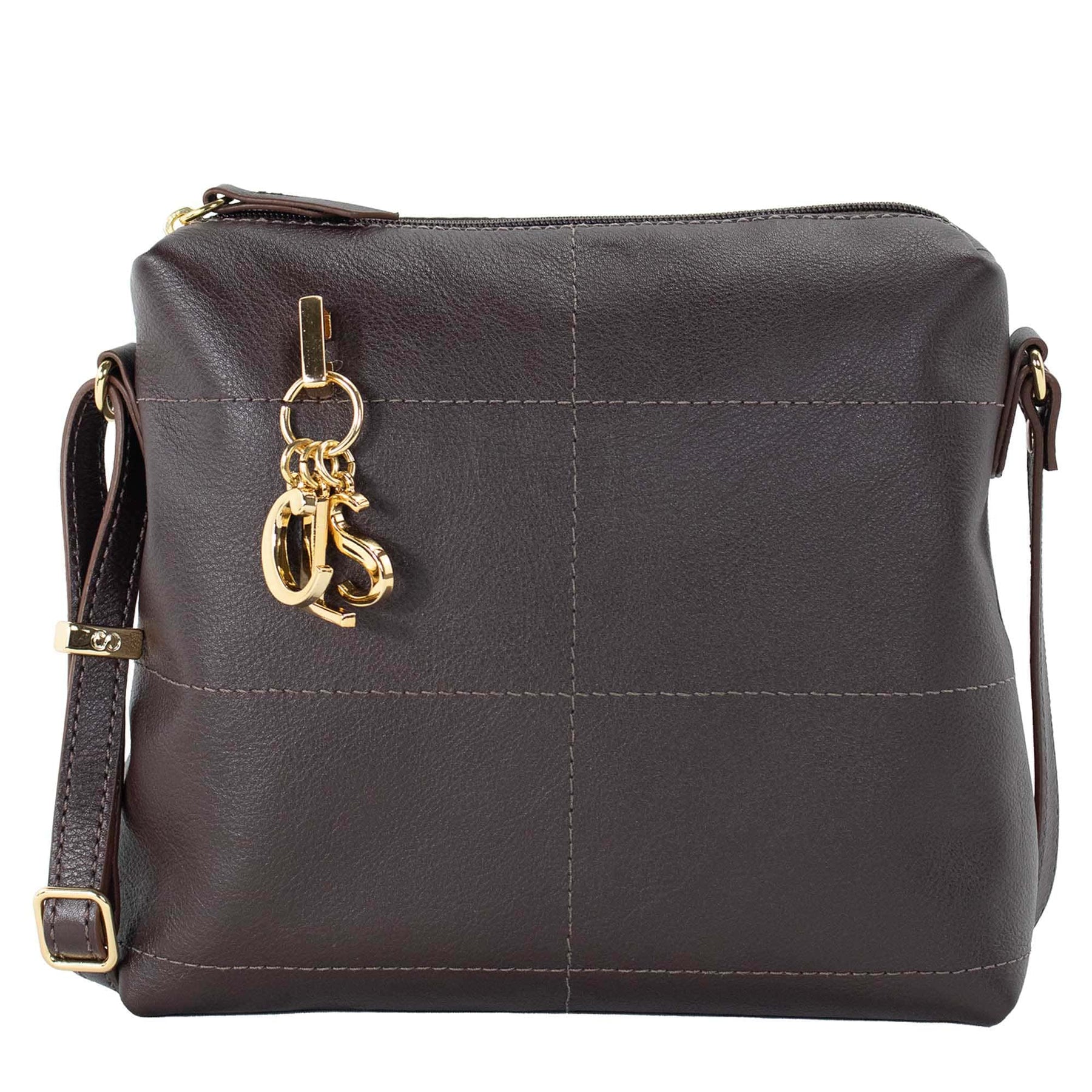 Bolsa Crossbody de Couro Diva