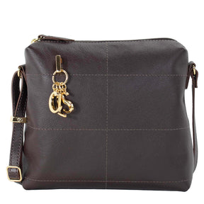 Bolsa Crossbody de Couro Diva