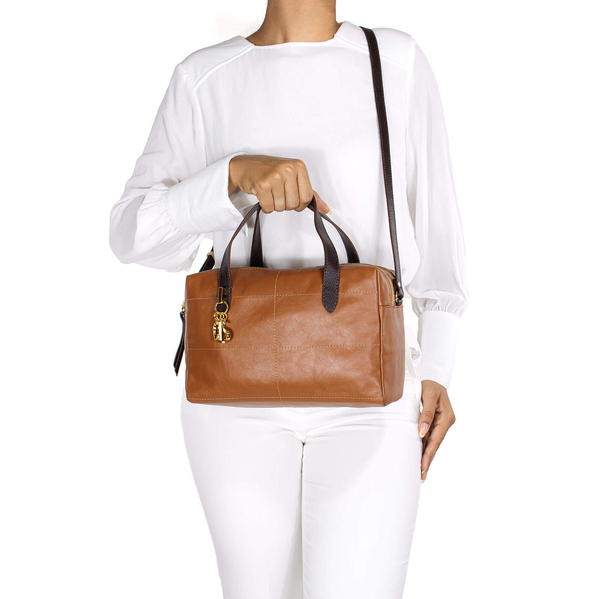 Bolsa Tote de Couro Diva