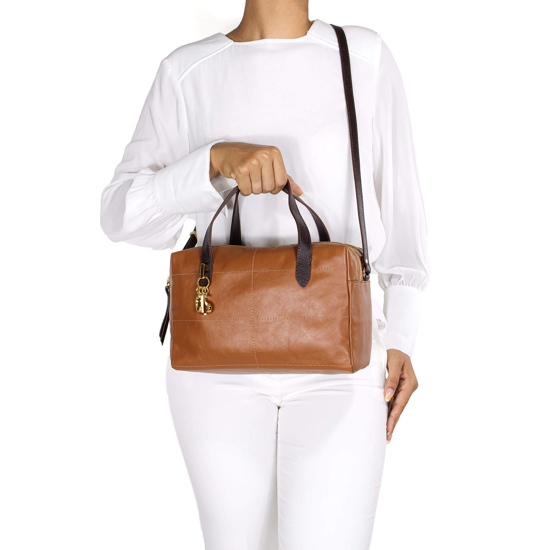 Bolsa Tote de Couro Diva