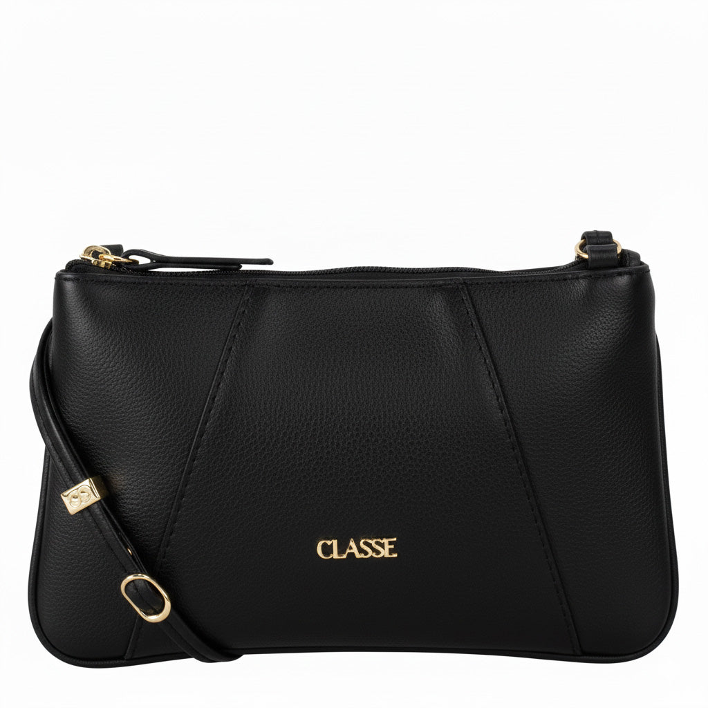 Bolsa Crossbody de Couro Liso - Milli