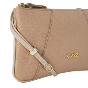 Bolsa Crossbody de Couro Liso - Milli